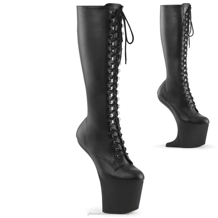 piele artificială neagră/negru L86216 nebunie-2023